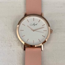 Rose Gold With Pink Band Watch